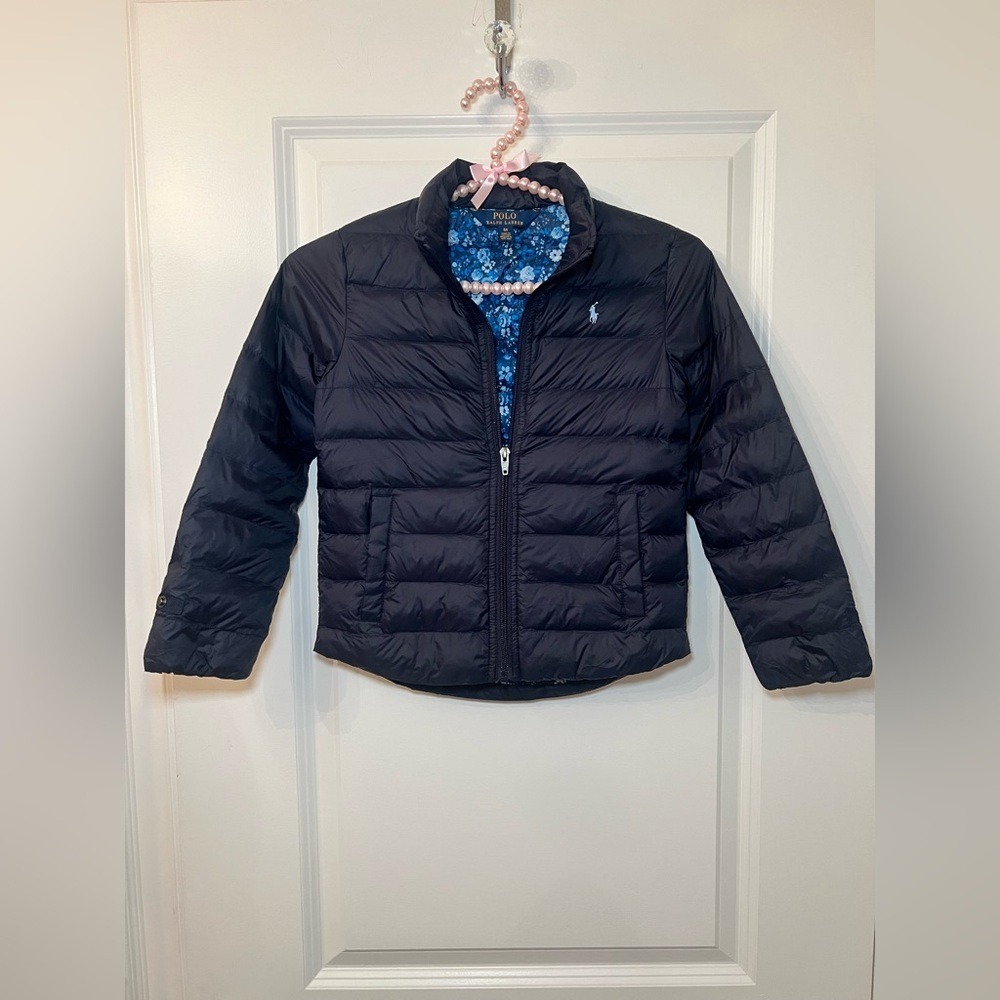 Polo by Ralph Lauren Kids Dark Blue Puffer Jacket